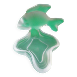 Empty fish pocket crystal from Vannes