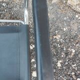 Beautiful pair of vintage chairs in the Marcel Breuer style.