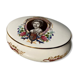 Porcelain box royal worcester collector queen elizabeth ii silver jubilee 1977