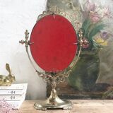 Miroir psyché en laiton 27x38cm