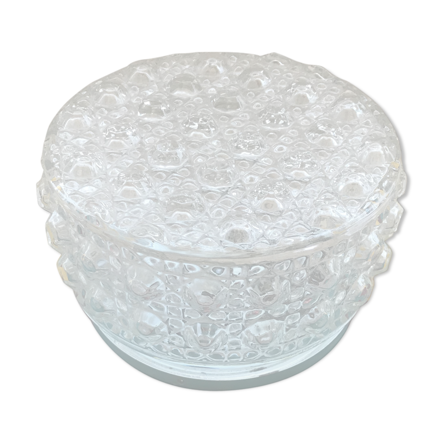 Glass sconce
