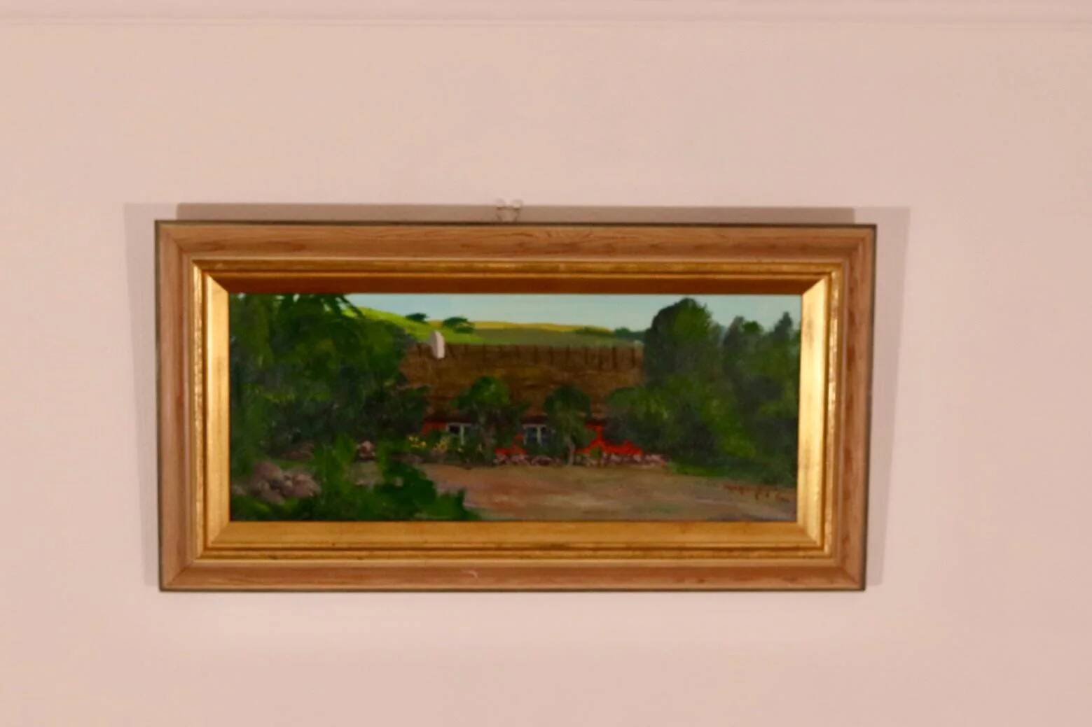 "Toit de chaume" par Johan Hilding Hägleby