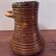 Accolay vintage 1950 ceramic jug & mustard pot signed double a