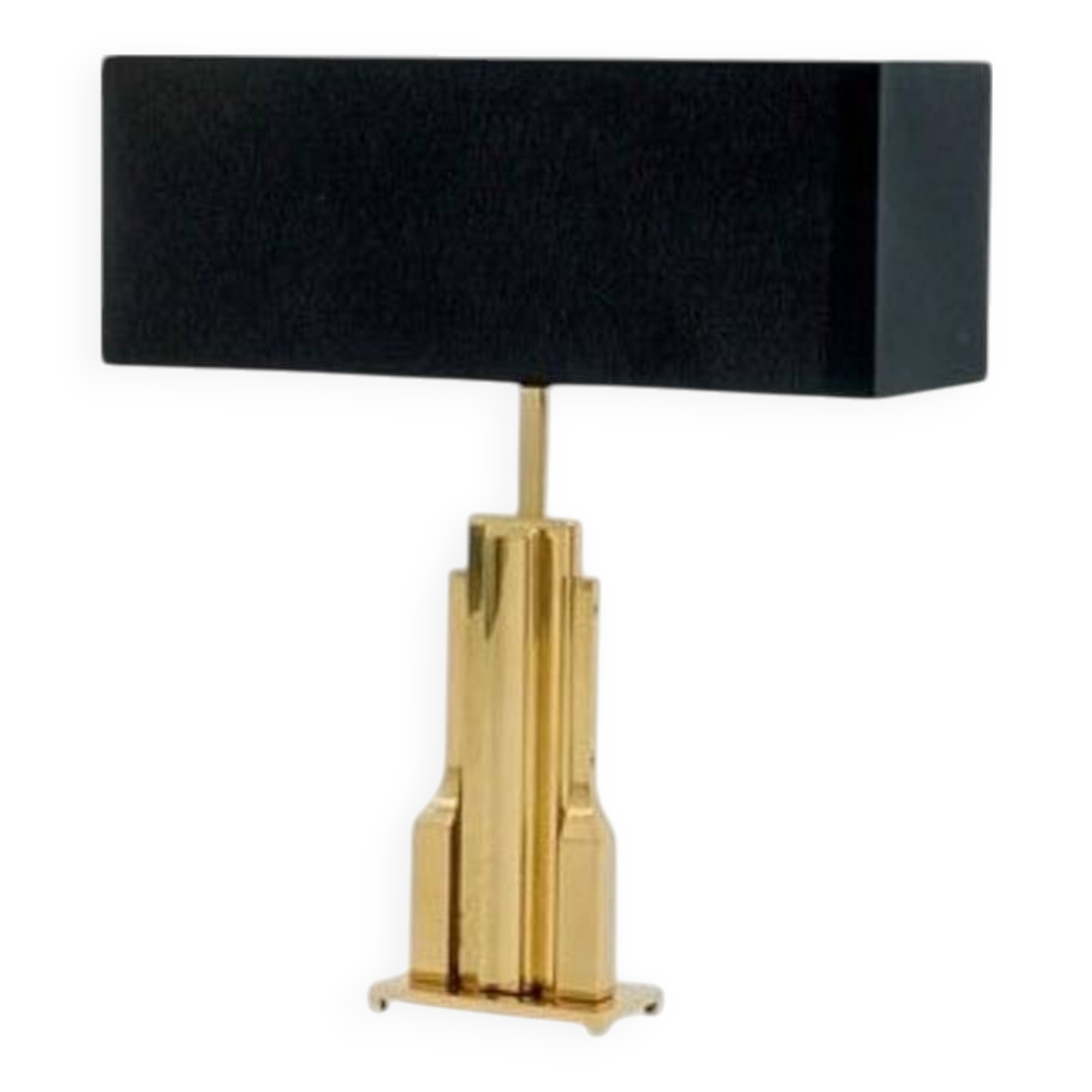 Luciano Frigerio, Hollywood Regency mod. Tartaro table lamp base, Italy 197