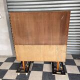 Scandinavian design teak showcase buffet