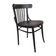 Matte black lacquered Thonet chair
