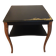 Coffee table / side table restored — Matt black & golden touches