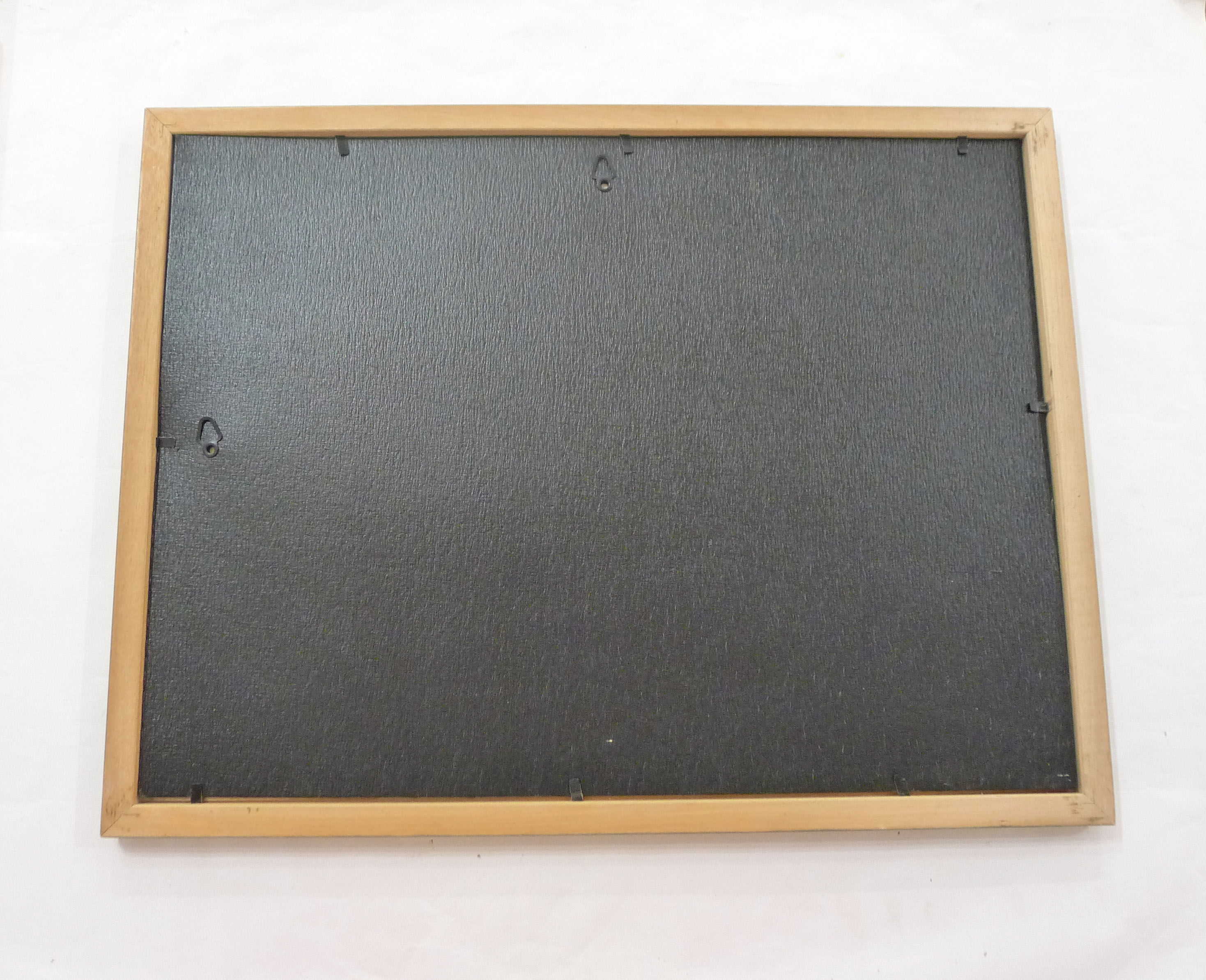 Mushrooms engraving board framed