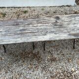 Table bois extérieur 270