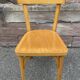 4 chaises bistrot viennoises Baumann en bois courbé