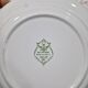 Set of 11 flat plates Nuova Fontebasso Made in Italy Floral pattern