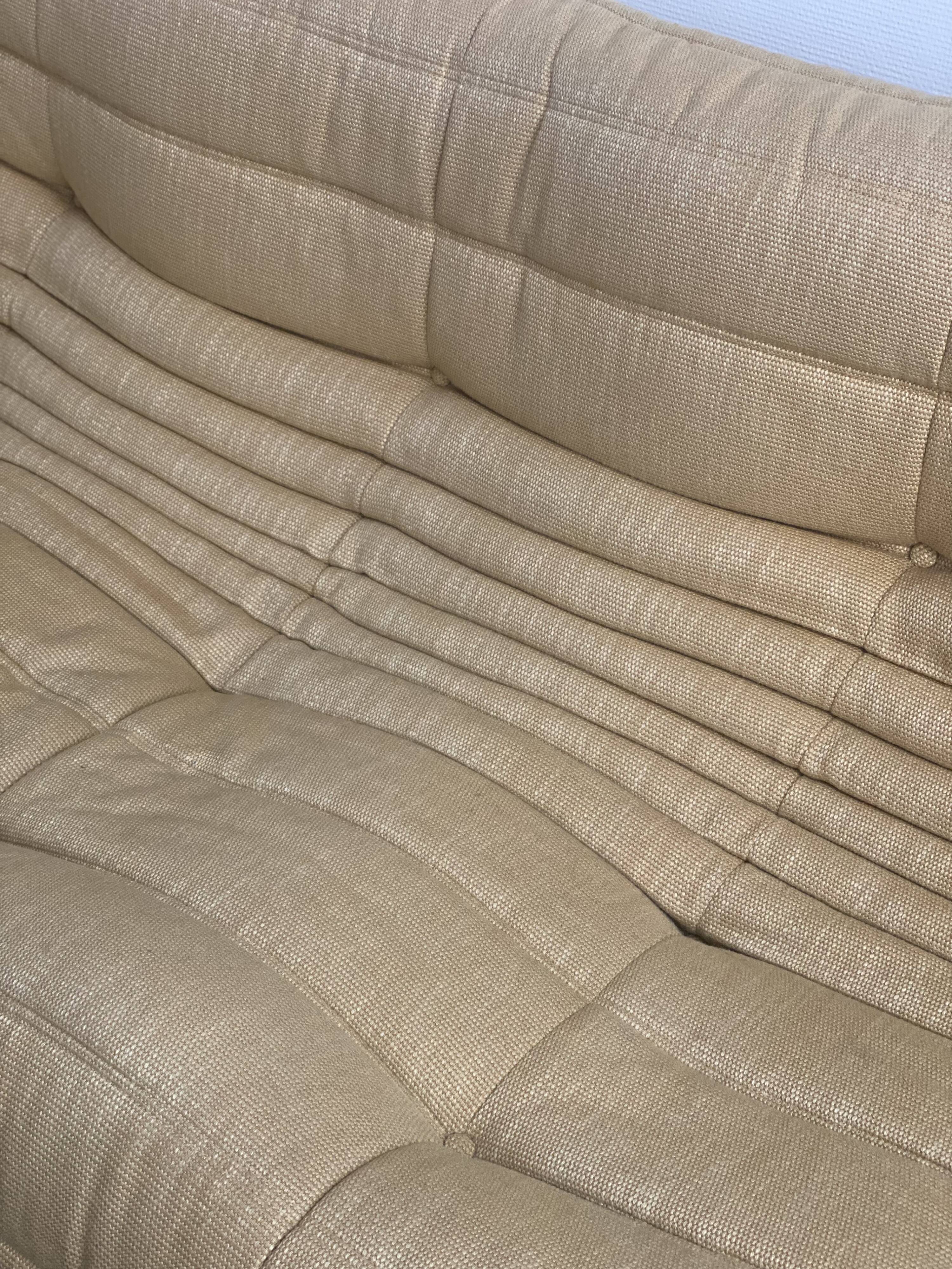 Sofa bench 3 places Togo by Michel Ducaroy edition Ligne Roset