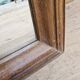 Teak mirror from Burma
