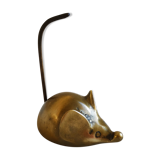 Souris en laiton