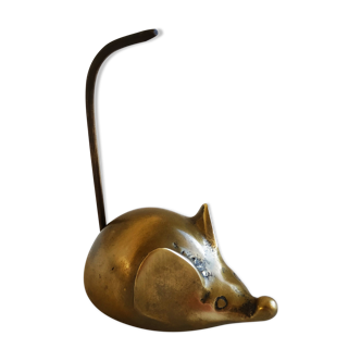 Souris en laiton