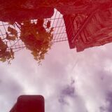 David lange vintage plexiglass cube side table