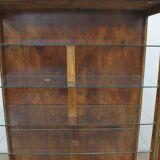 Vitrine fonctionnaliste art deco, années 1930, tchécoslovaquie