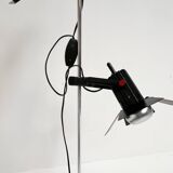 Black vintage floor lamp, 1970's