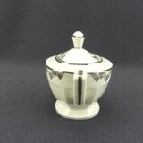 Art Deco tête-à-tête in Limoges porcelain by Legrand