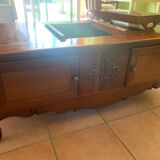 Table basse en merisier