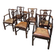 set of 6 dining chairs