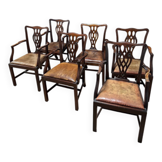 set of 6 dining chairs