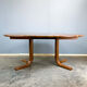 Extendable dining table by Mikael Laursen, solid teak, 1960s
