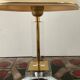 Vintage lucite and brass lamp from the 70s
