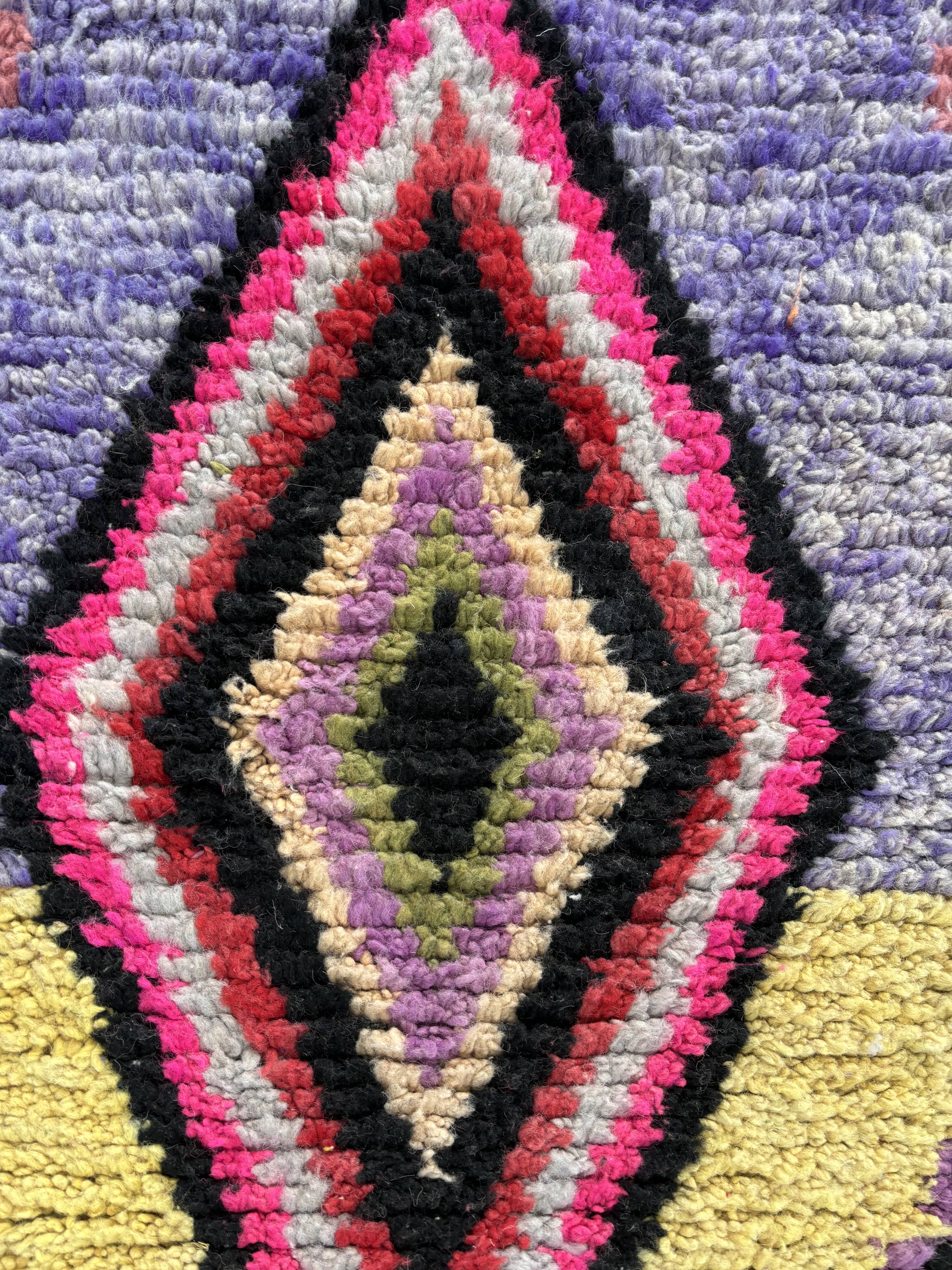 Long Berber hallway rug 80x235 cm