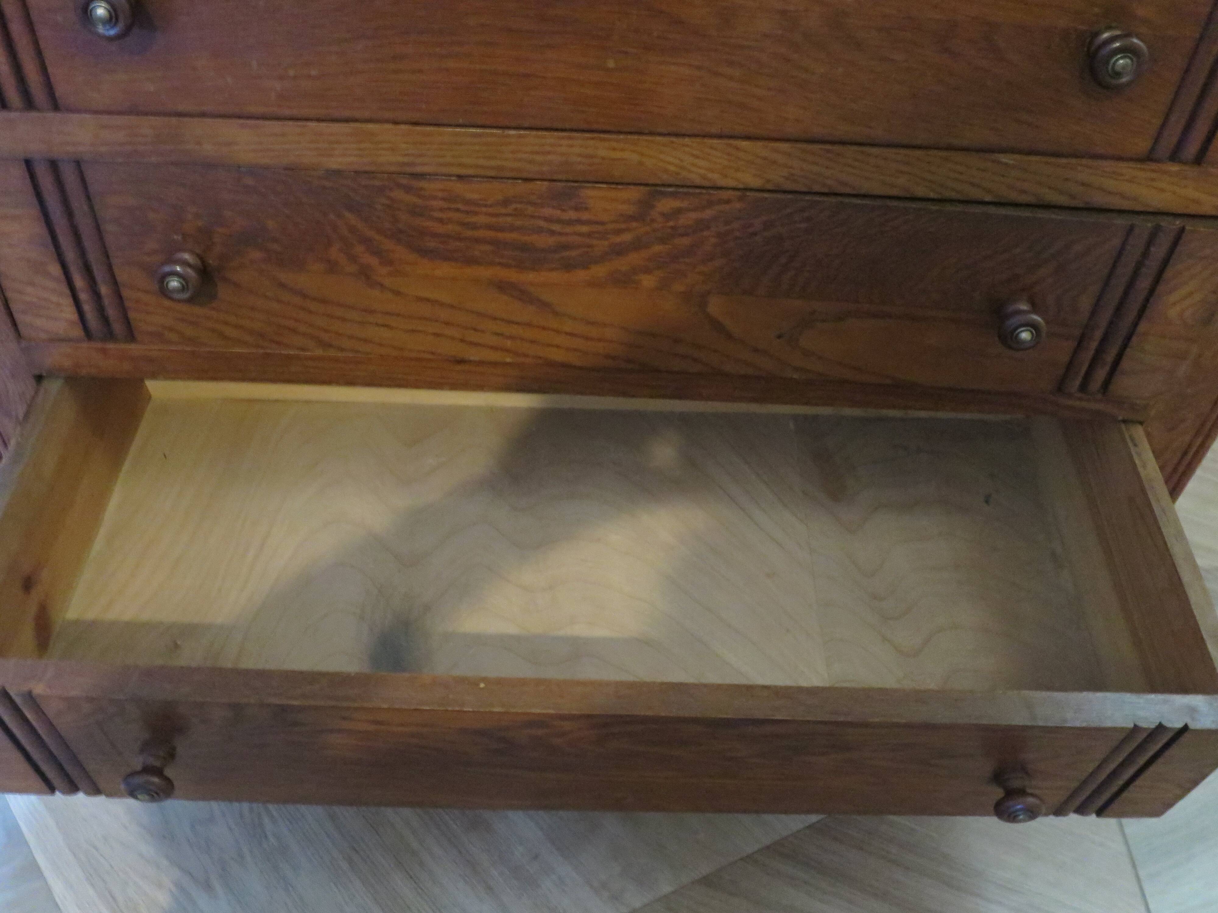 Rare - Jolie commode 4 tiroirs -Vintage - Frêne - Années 50