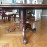 Round table central foot