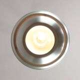 Vintage Italian Aluminum Beehive Pendant Lamp, 80s