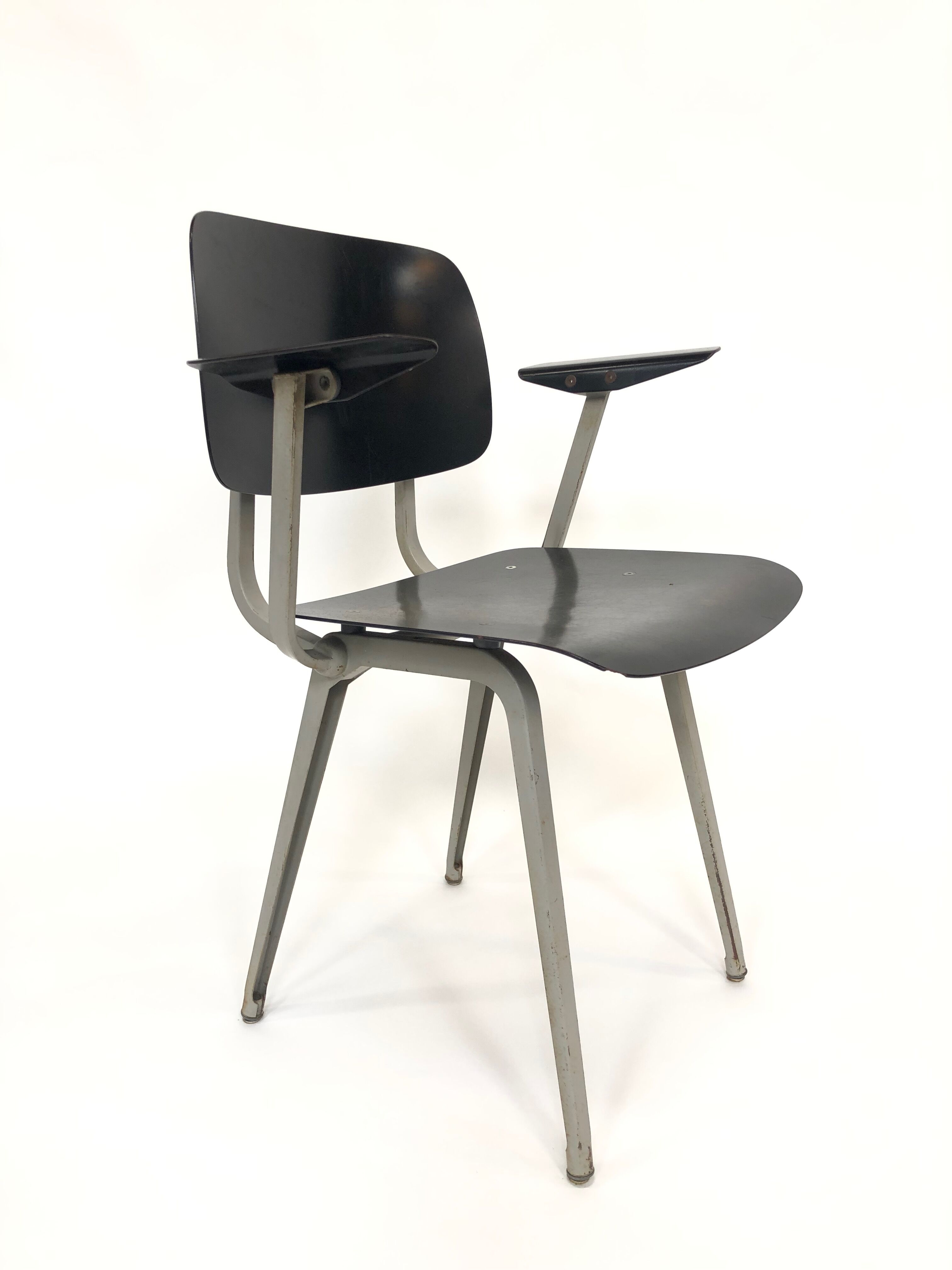 Set of 4 Revolt chairs by Friso Kramer