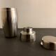 Italian stainless steel shaker Alessi, Massoni and Mazzeri design