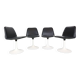 Scandinavian Modern Set Of 4 Dinning Chairs By Börje Johanson Vinga, Sweden 1970