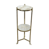 Copper and marble console