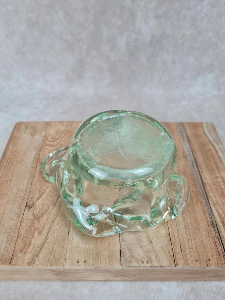 Vintage glass ashtray or catchall.
