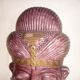 African mask in earth