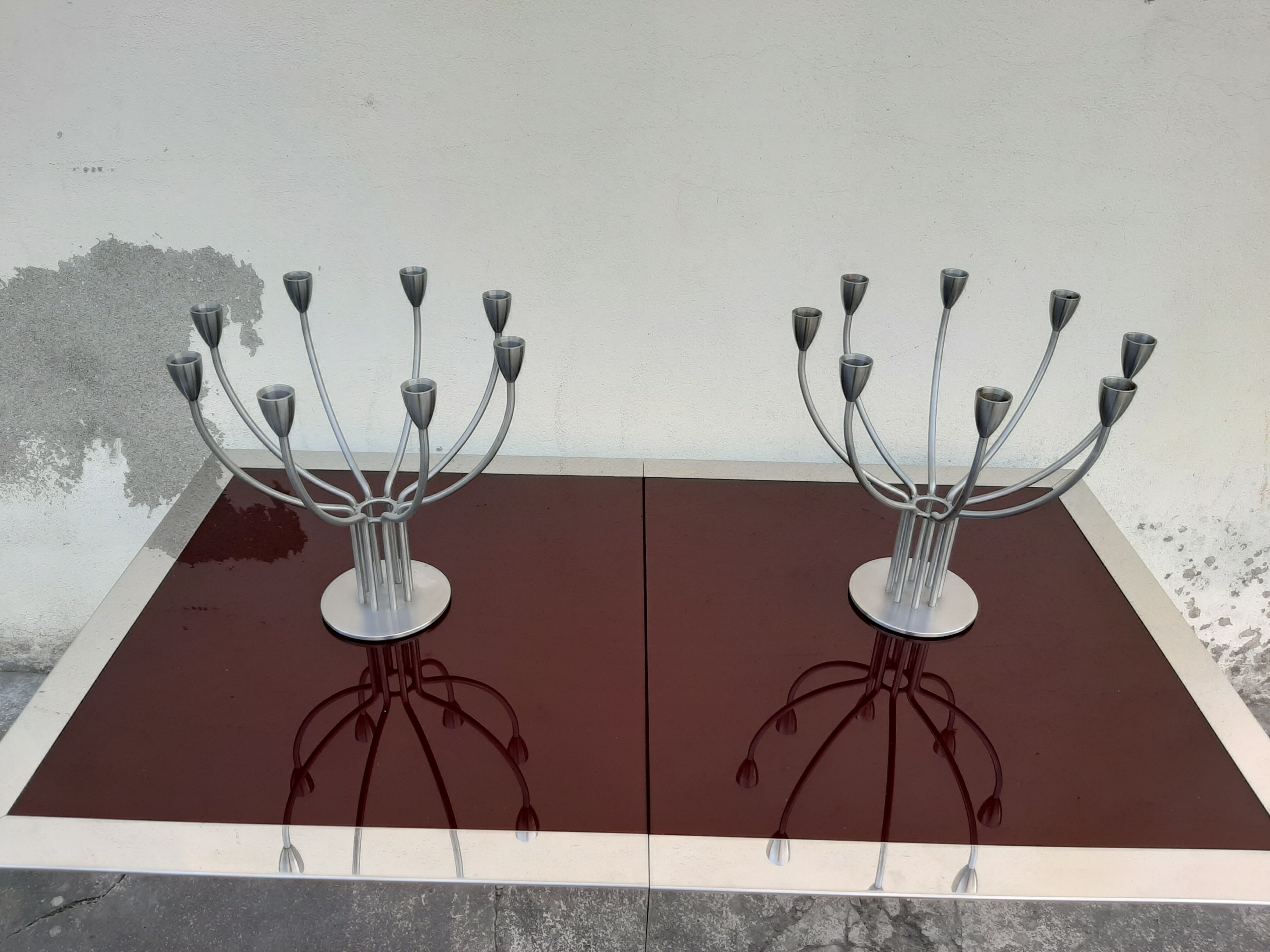 Pair of Designer Candlesticks Year 80