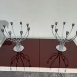 Pair of Designer Candlesticks Year 80