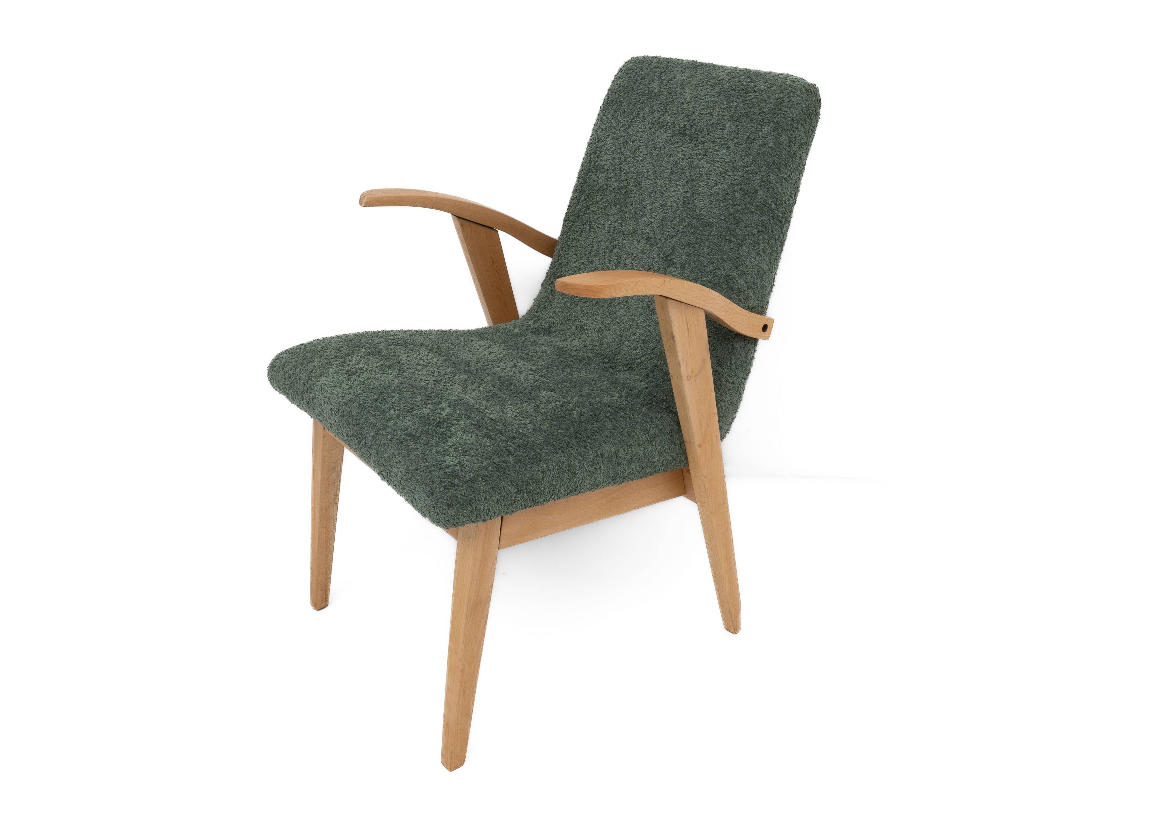 Armchair type 300-123, designed by Mieczysław Puchała. Poland 1960.