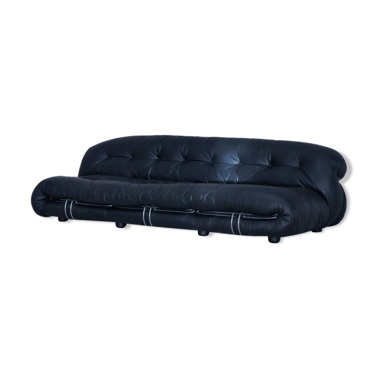 Soriana three-seater sofa by Afra Tobia Scarpa for Cassina, 1969