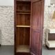 Old wooden school locker room