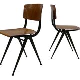 Vintage Eromes Marko Holland chairs set of four  60's Design