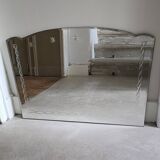 Bevelled Art Deco mirror