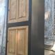 Buffet patine noirs et vert