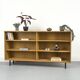 Vintage Oak Book Shelf from Wk Möbel, 1970s