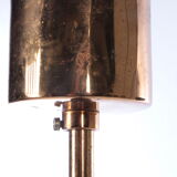 Vintage crystal ice glass round chandelier by Kaiser Leuchten, 60s