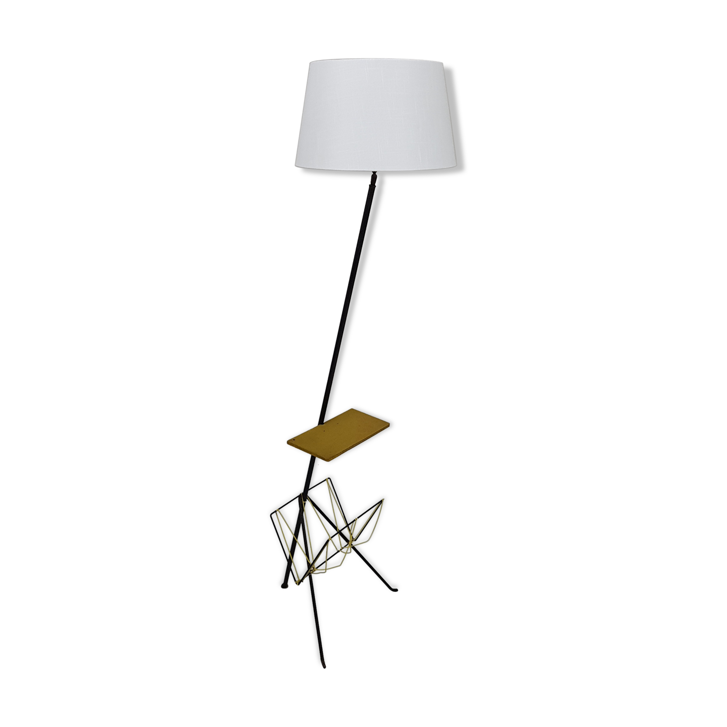 Lampadaire liseuse vintage scoubidou