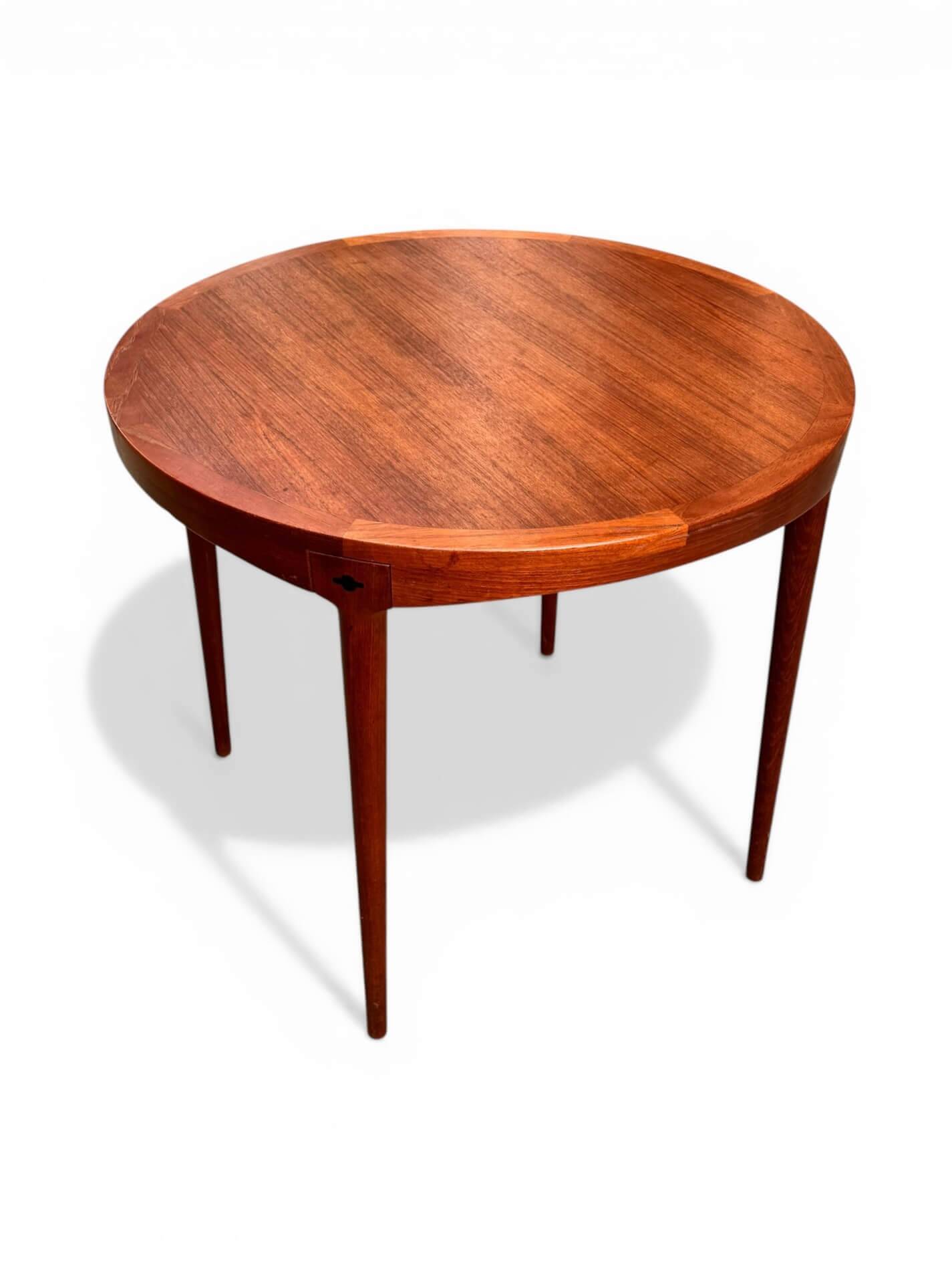 Vintage teak coffee table Haug Snekkeri, circa 1960